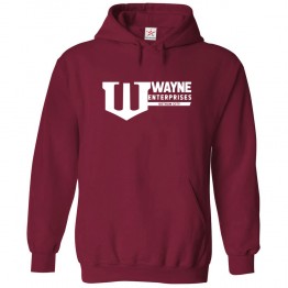 Wayne Enterprises Gotham City Super Hero Unisex Kids and Adults Pullover Hoodie For Sci-Fi Movie fans									 									 									
